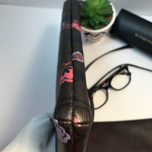 🔴SOLD🔴NWT Authentic Coach Sling Bag D. Brown Flo - Picture 3 of 8